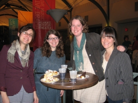 Having fun at the Milwaukee Repertory Theater's Powerhouse PowerHour.