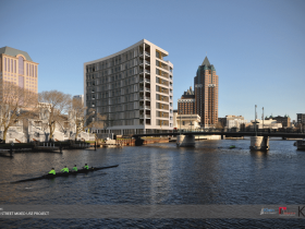 Rendering of proposal by Klein Development for 1027 N. Edison St.