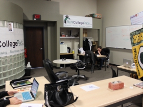 RentCollegePad's office