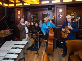 Band at the 10th Anniversary of Mason Street Grill