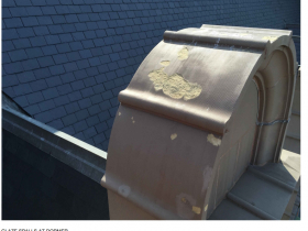 Spalling Terra Cotta at Milwaukee City Hall