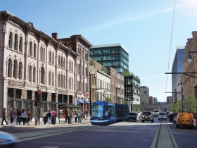 Milwaukee Streetcar Rendering