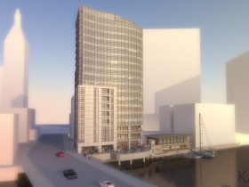 18-Story Tower Rendering