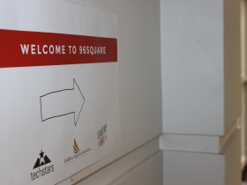 Welcome sign