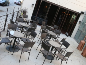 Whiskey Bar outdoor patio