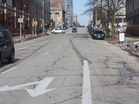 Wisconsin Central Railway's south  tunnel entrance would have been at Jackson and Michigan streets