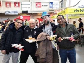 Shahrin Juahmad, Andrew Guyette, Winston Milhans and Melaku Bekele