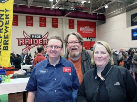 David Brannan, Doug Houghton and Peggy Houghton