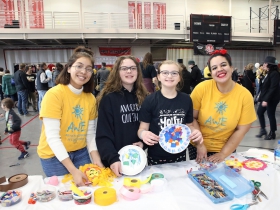 Katheryn Saavedra, Sydney Sohns, Olive Rader and Audrey Moore