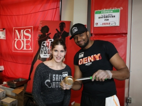 Afra Crum and James Payne from The Safe House