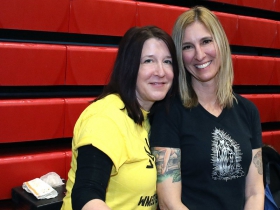 Jeanne Godfrey and Wendy Mireles from Cafe Corazo