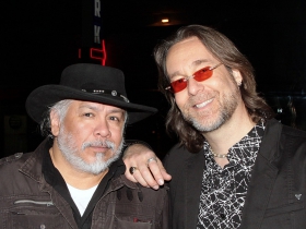 Musician Sam Llanas and Patrick Nettesheim, founder of G4Vets