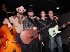 JP Cyr, Brian Smith, Scottie Kallenbach and Bulgrin from Gods Outlaw