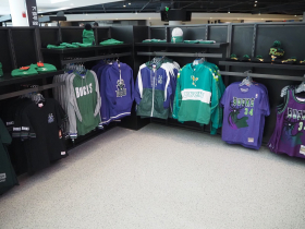 Mitchell & Ness Bucks Store Inside Fiserv Forum