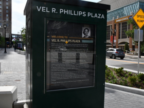 Vel R. Phillips Plaza Kiosk