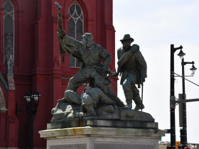 The Victorius Charge Sculpture