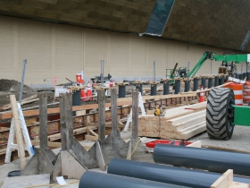 Bollards Installed