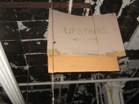 Go upstairs