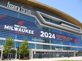 Fiserv Forum Signage for RNC
