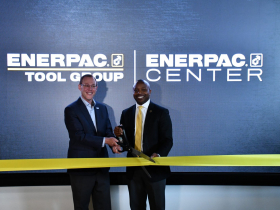 Enerpac Ribbon Cutting