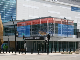 Fiserv Forum Sign