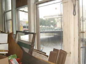 View of the river