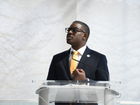David Crowley at Baird Center Ribbon Cutting