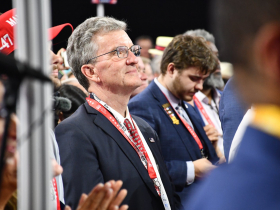 Former WI GOP Chair Brad Courtney at 2024 RNC