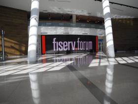 Fiserv Forum Lobby