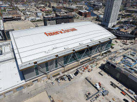 Fiserv Forum and FPC Live Construction