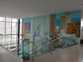 Tommy and Ann Sweeney Four-Story Mural