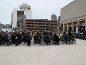 Wisconsin Center Expansion Groundbreaking
