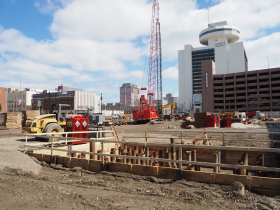 Wisconsin Center Expansion Construction