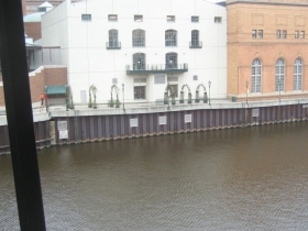 View of the river