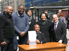 Vel R. Phillips Plaza Financing Signing