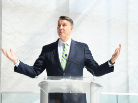 Jim Kanter at Baird Center Ribbon Cutting