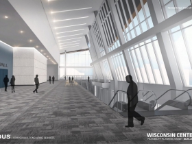 Wisconsin Center Expansion Rendering