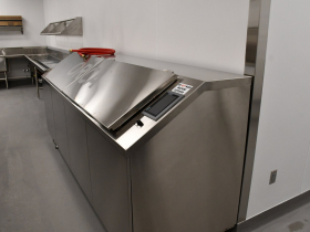 ORCA aerobic food waste digester at Baird Center