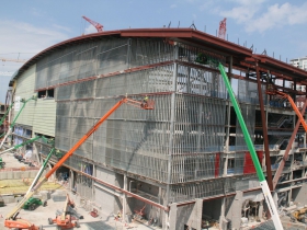 Wisconsin Entertainment & Sports Center Construction