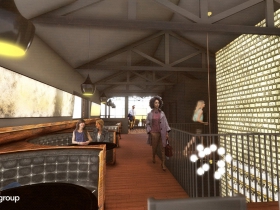 Rendering of proposed tavern at 324 W.State St.