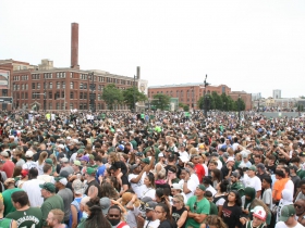 Bucks Championship Celebration Crowd