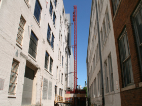 Alley Between Journal and Sentinel Buildings