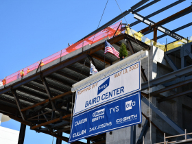 Baird Center Topping Off