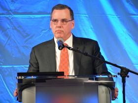 Fiserv CFO Bob Hau At Fiserv HQ Opening