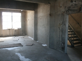 Inside of Pabst Silos