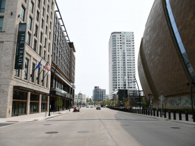 The Trade Hotel and Fiserv Forum