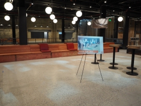 Indoor Turf Area at 3rd Street Market Hall