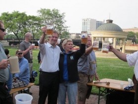 Chris Abele and Sue Black