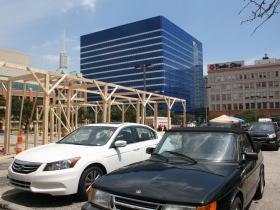 Moire Pavilion Construction