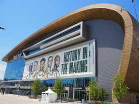 Outside of Fiserv Forum